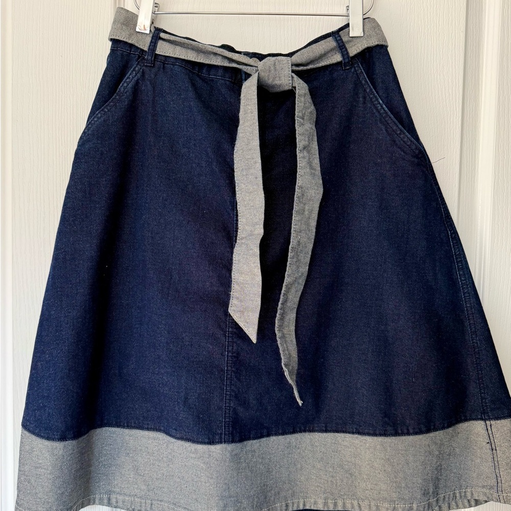 Tristan A-line Denim Skirt | Size 8